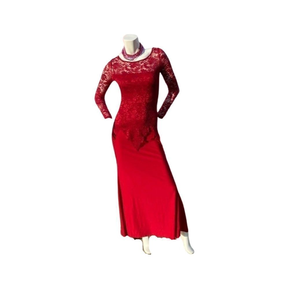 💚 B13 Rephyllis long laced dress